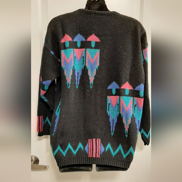 Vintage 19 Avenue Women's Art Deco Sweater Size 36 Made in Canada 100% Arcylic - Picture 5 of 8